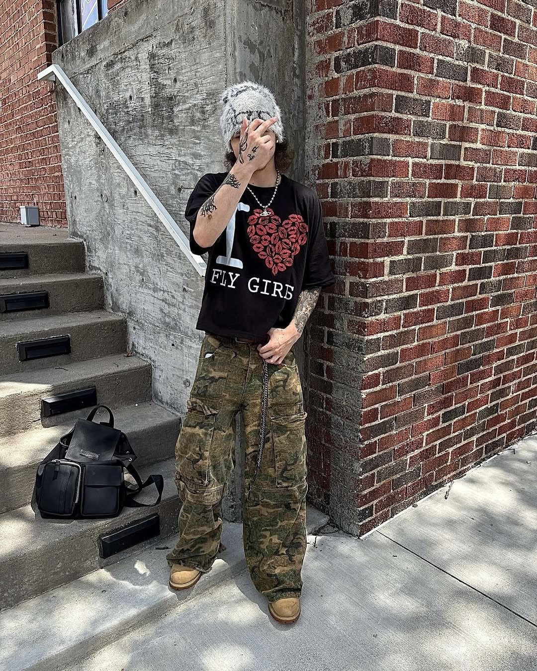 BLACK ILFG TEE