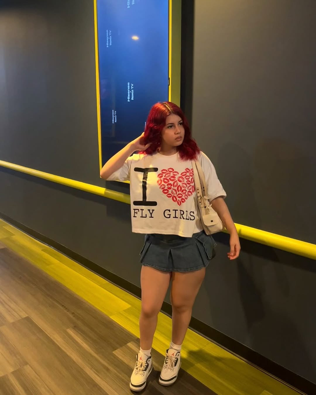 WHITE ILFG TEE